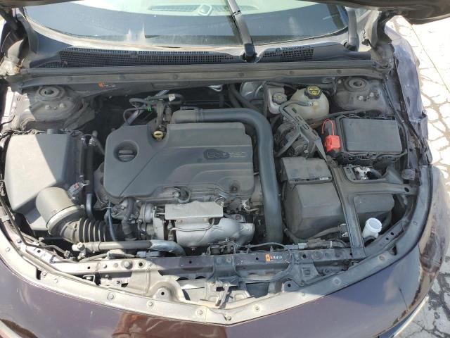 1G1ZD5STXMF003886 - 2021 CHEVROLET MALIBU LT ბურგუნდია ფოტო 11