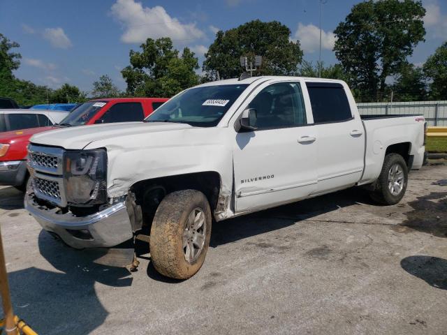 3GCUKREC7FG490640 - 2015 CHEVROLET SILVERADO K1500 LT WHITE photo 1