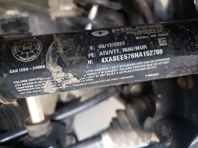4XASEE576NA152788 - 2022 POLARIS SPORTSMAN 570 EPS 绿色 照片 10
