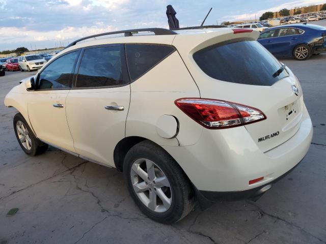 JN8AZ1MU6CW112322 - 2012 NISSAN MURANO S WHITE photo 2