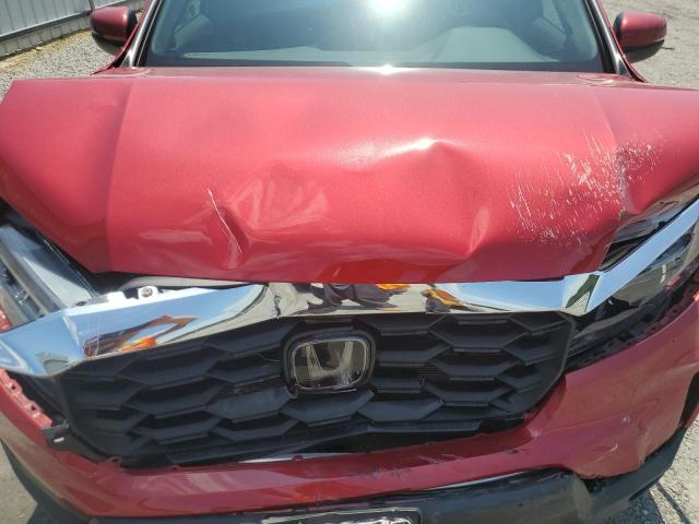5FNYF8H53PB006144 - 2023 HONDA PASSPORT EXL RED photo 12