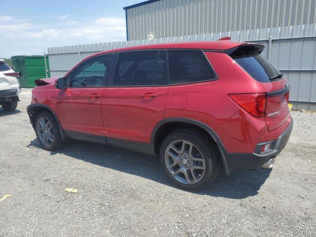 5FNYF8H53PB006144 - 2023 HONDA PASSPORT EXL RED photo 2