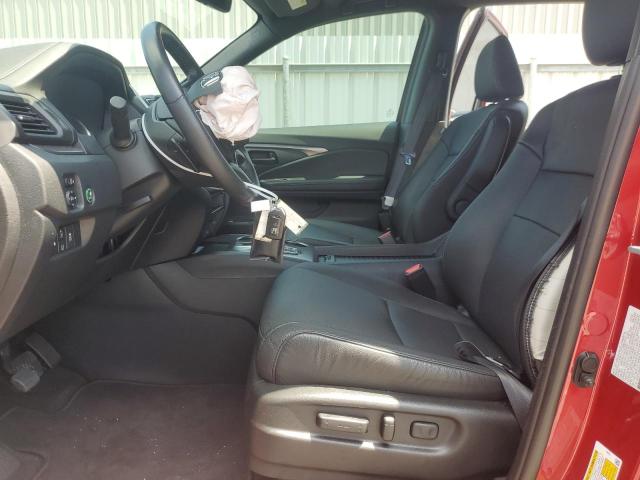 5FNYF8H53PB006144 - 2023 HONDA PASSPORT EXL RED photo 7