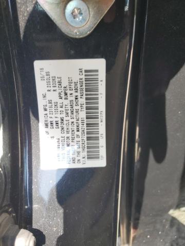 1HGCR2F72GA214691 - 2016 HONDA ACCORD EX 黑色 照片 12