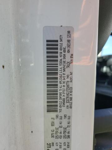 3C6TRVAG1FE500770 - 2015 RAM PROMASTER 1500 STANDARD WHITE photo 13
