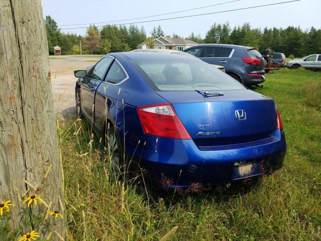 1HGCS11709A800766 - 2009 HONDA ACCORD EX 蓝色 照片 2