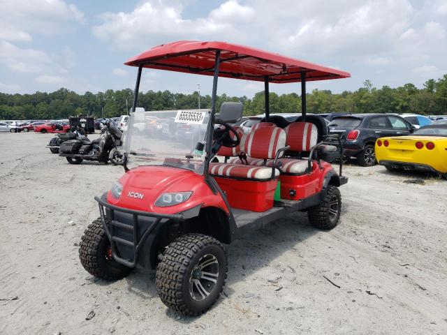 LTA0019429 - 2019 ICON GOLF CART RED photo 2