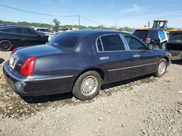 1LNHM81W1XY689255 - 1999 LINCOLN TOWN CAR EXECUTIVE Schwarz Foto 3