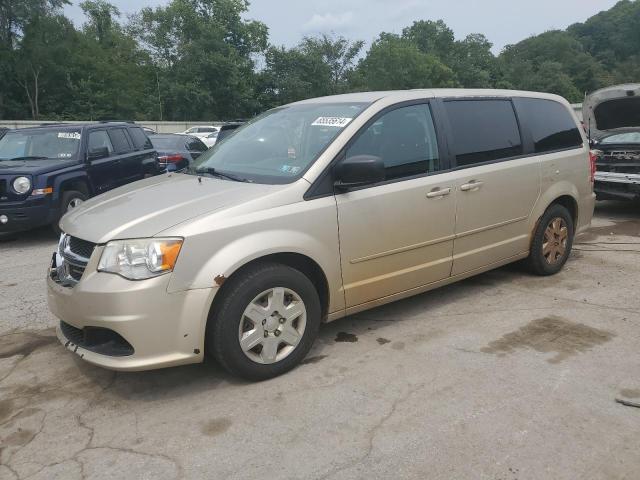 2C4RDGBG7CR380723 - 2012 DODGE GRAND CARA SE BEIGE photo 1