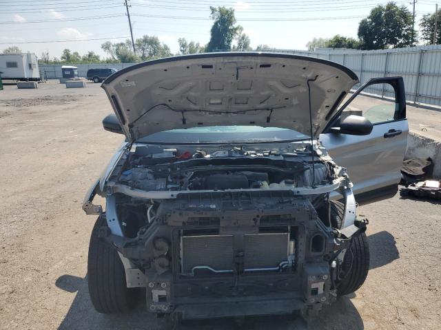 1FM5K8AB5LGC62960 - 2020 FORD EXPLORER POLICE INTERCEPTOR SILVER photo 12