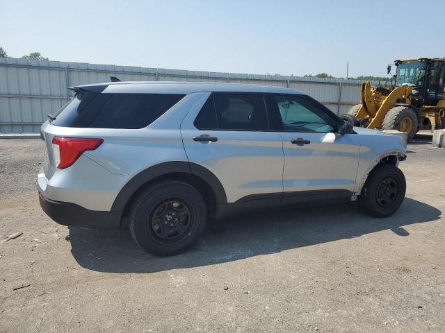 1FM5K8AB5LGC62960 - 2020 FORD EXPLORER POLICE INTERCEPTOR SILVER photo 3