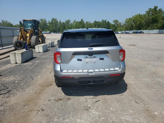1FM5K8AB5LGC62960 - 2020 FORD EXPLORER POLICE INTERCEPTOR SILVER photo 6