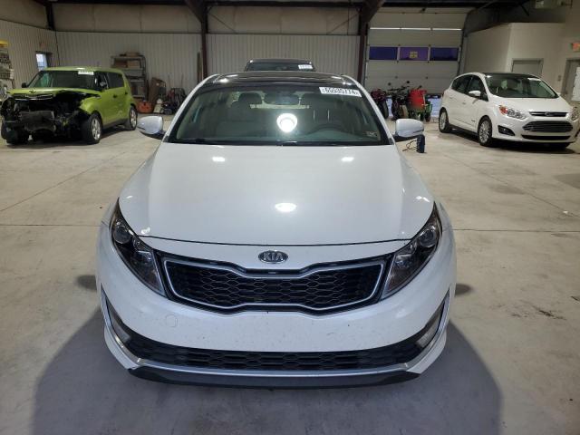 KNAGM4AD0C5021253 - 2012 KIA OPTIMA HYBRID WHITE photo 5