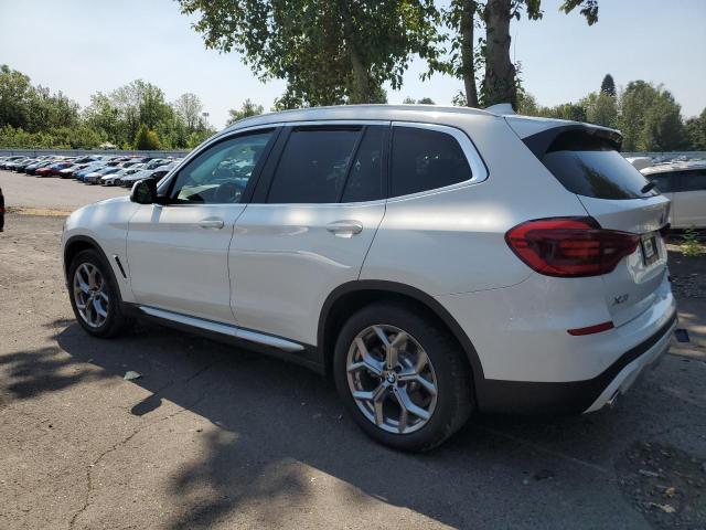 5UXTY5C08LLT35670 - 2020 BMW X3 XDRIVE30I WHITE photo 2