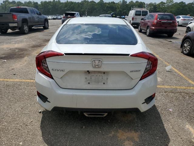 2HGFC2F8XLH551385 - 2020 HONDA CIVIC SPORT WHITE photo 6