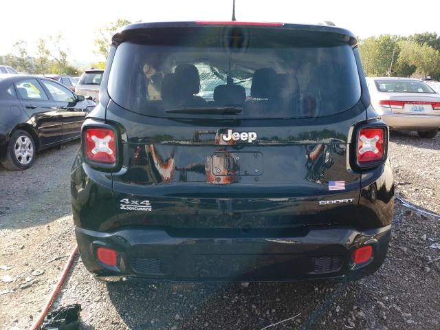 ZACCJBAB6HPE89015 - 2017 JEEP RENEGADE SPORT BLACK photo 6