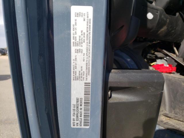 3C6MRVJGXME579597 - 2021 RAM PROMASTER 3500 HIGH 蓝色 照片 10