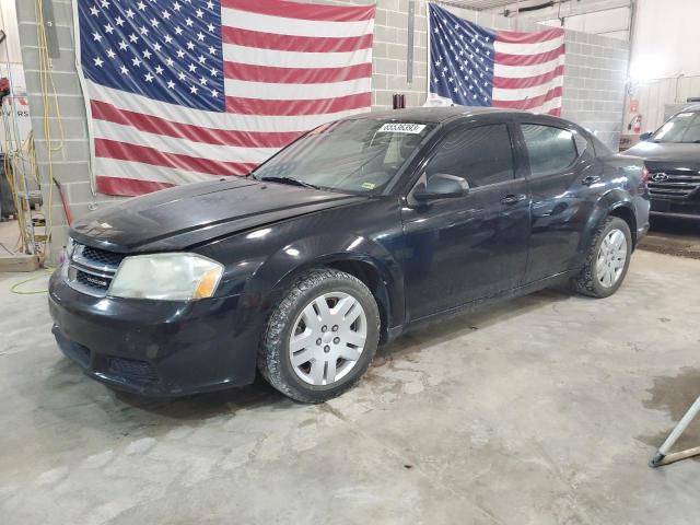 1B3BD4FB2BN543676 - 2011 DODGE AVENGER EXPRESS 黑色 照片 1