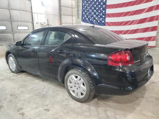 1B3BD4FB2BN543676 - 2011 DODGE AVENGER EXPRESS BLACK photo 2