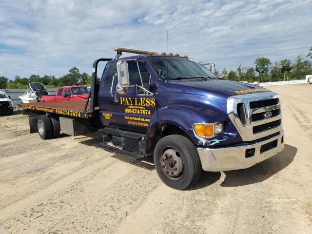 3FRNX65F05V113935 - 2005 FORD F650 SUPER DUTY BLUE photo 4