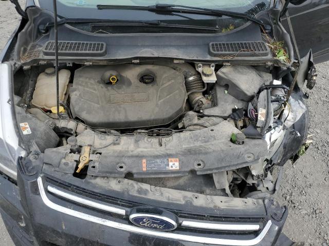 1FMCU9J96FUB73571 - 2015 FORD ESCAPE TITANIUM BLACK photo 12