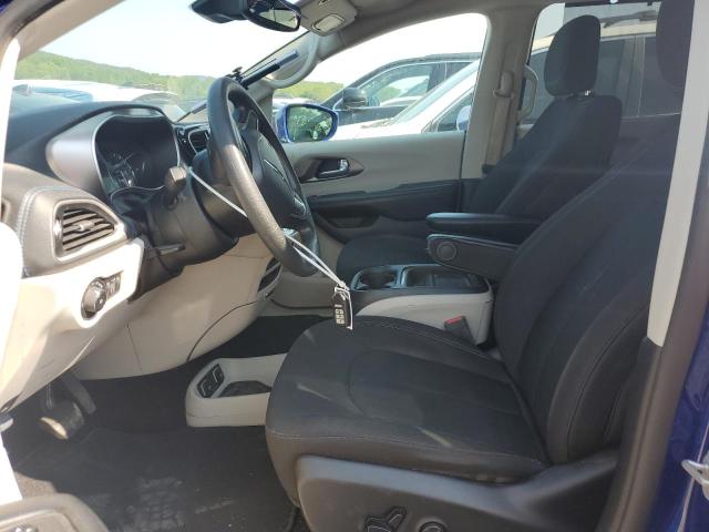 2C4RC1FGXMR509937 - 2021 CHRYSLER PACIFICA TOURING BLUE photo 10