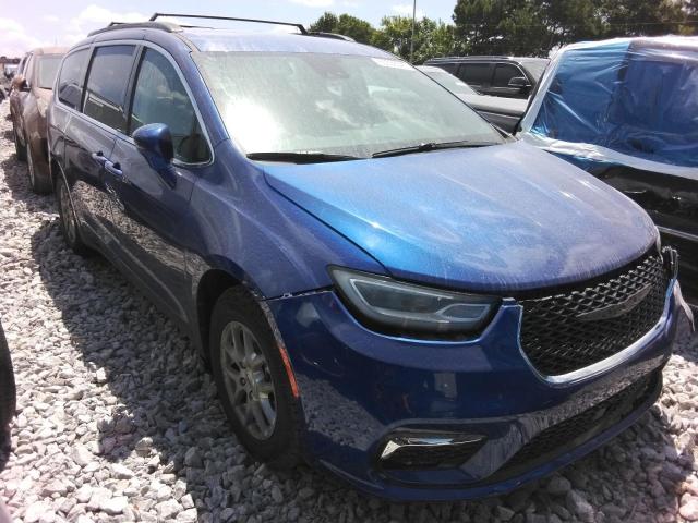 2C4RC1FGXMR509937 - 2021 CHRYSLER PACIFICA TOURING BLUE photo 6