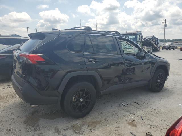 2T3F1RFV4MC166104 - 2021 TOYOTA RAV4 LE BLACK photo 3