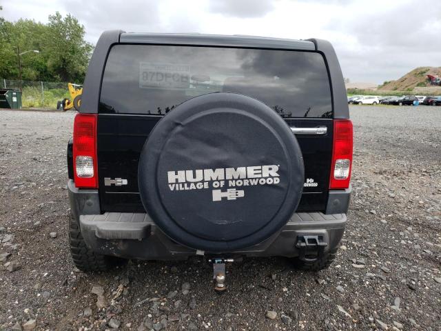 5GTDN136568204997 - 2006 HUMMER H3 BLACK photo 6