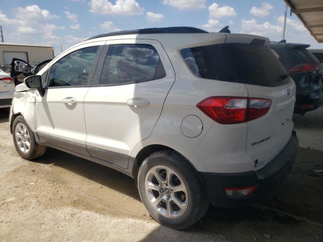 MAJ3P1TEXJC174427 - 2018 FORD ECOSPORT SE WHITE photo 2
