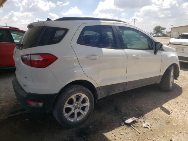MAJ3P1TEXJC174427 - 2018 FORD ECOSPORT SE WHITE photo 3