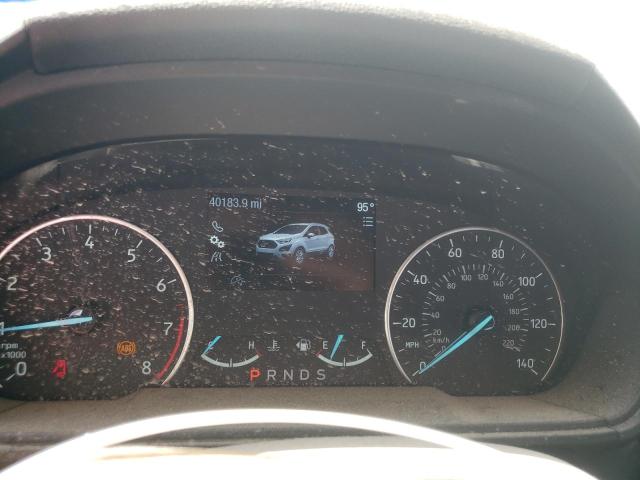 MAJ3P1TEXJC174427 - 2018 FORD ECOSPORT SE WHITE photo 9