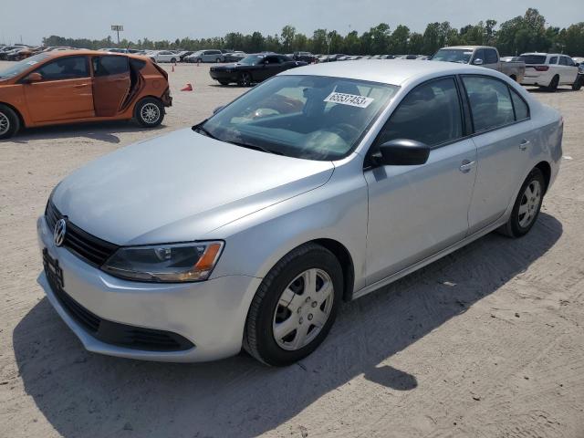 3VW2K7AJ4CM317720 - 2012 VOLKSWAGEN JETTA BASE 银色 照片 1