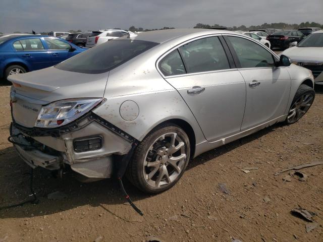 2G4GV5GV3D9169855 - 2013 BUICK REGAL GS SILVER photo 3