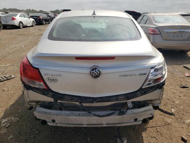 2G4GV5GV3D9169855 - 2013 BUICK REGAL GS SILVER photo 6