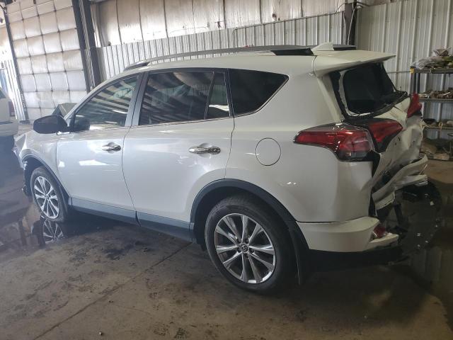 2T3DFREV8JW748047 - 2018 TOYOTA RAV4 LIMITED WHITE photo 2