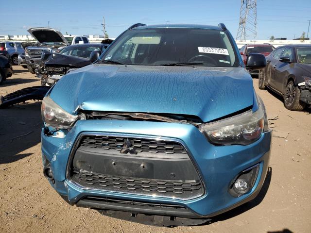 4A4AR5AU4DE016504 - 2013 MITSUBISHI OUTLANDER LE TEAL photo 5