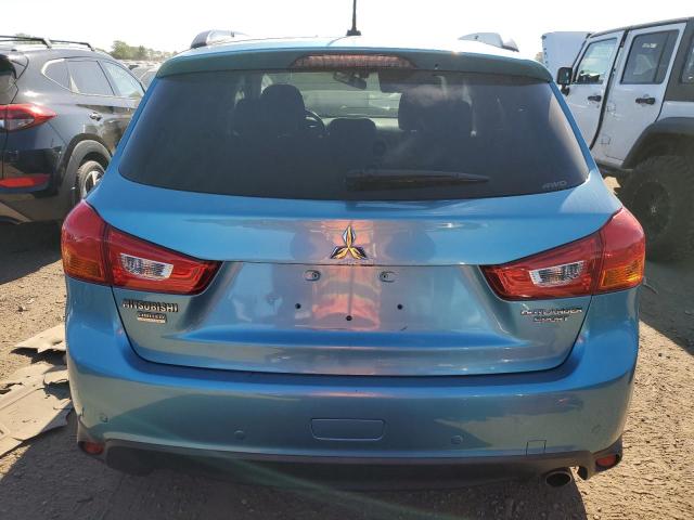 4A4AR5AU4DE016504 - 2013 MITSUBISHI OUTLANDER LE TEAL photo 6