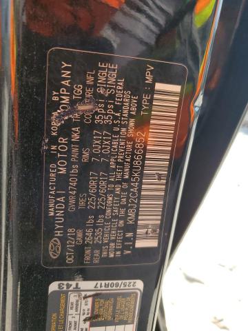 KM8J2CA45KU866852 - 2019 HYUNDAI TUCSON SE Schwarz Foto 13
