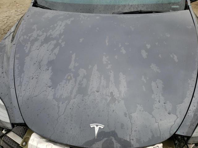 5YJYGDEFXMF263476 - 2021 TESLA MODEL Y Մոխրագույն լուսանկար 12