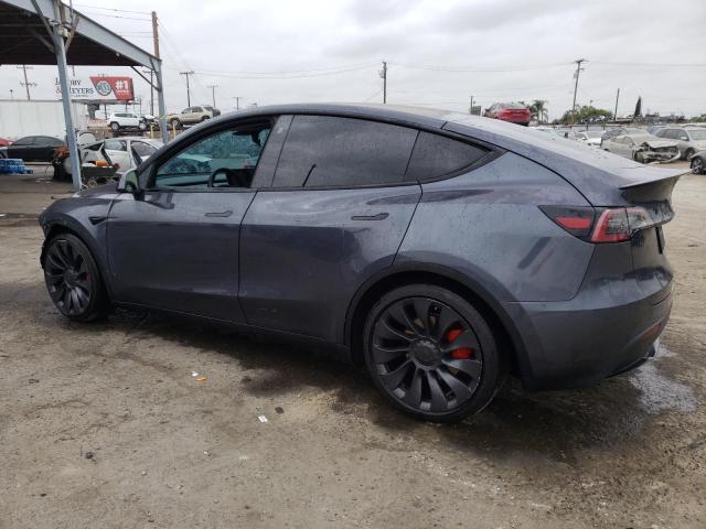 5YJYGDEFXMF263476 - 2021 TESLA MODEL Y Մոխրագույն լուսանկար 2