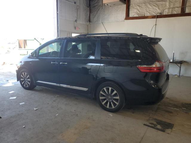 5TDDZ3DCXLS249002 - 2020 TOYOTA SIENNA XLE BLACK photo 2