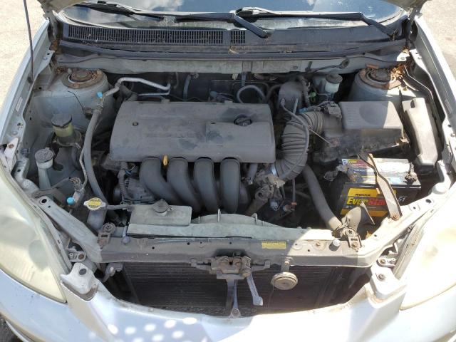 2T1KR32E53C027424 - 2003 TOYOTA COROLLA MA XR SILVER photo 11