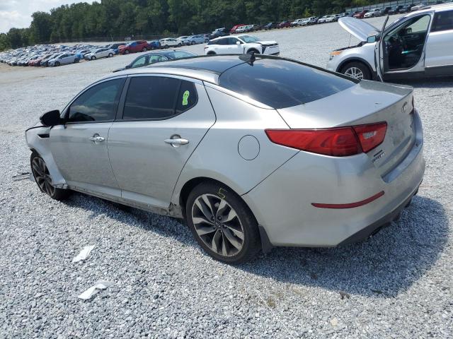 5XXGR4A69FG381448 - 2015 KIA OPTIMA SX SILVER photo 2