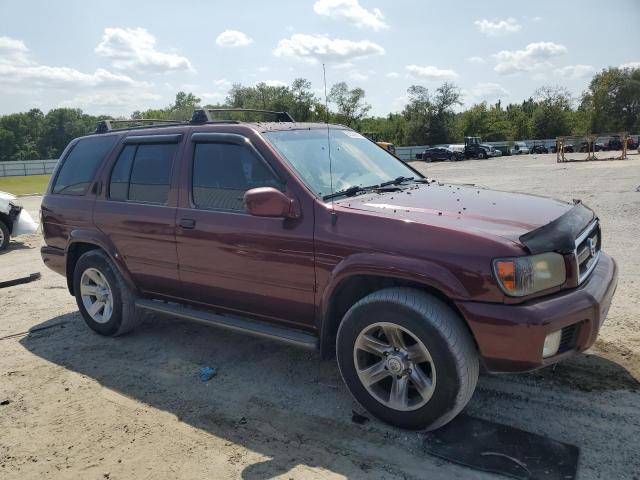 JN8DR09Y32W737357 - 2002 NISSAN PATHFINDER LE 栗色 照片 4