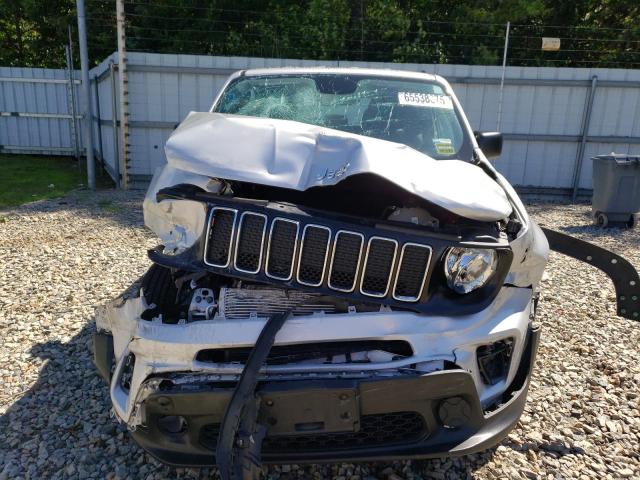 ZACNJBAB3KPK84958 - 2019 JEEP RENEGADE SPORT Gümüş foto 5