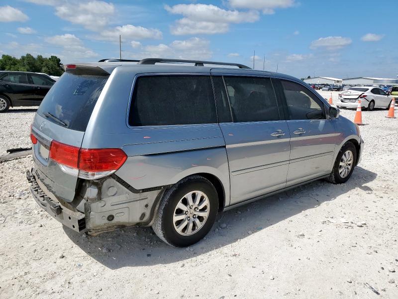 5FNRL38799B006542 - 2009 HONDA ODYSSEY EXL SILVER photo 3