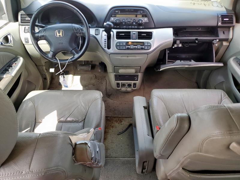 5FNRL38799B006542 - 2009 HONDA ODYSSEY EXL SILVER photo 8