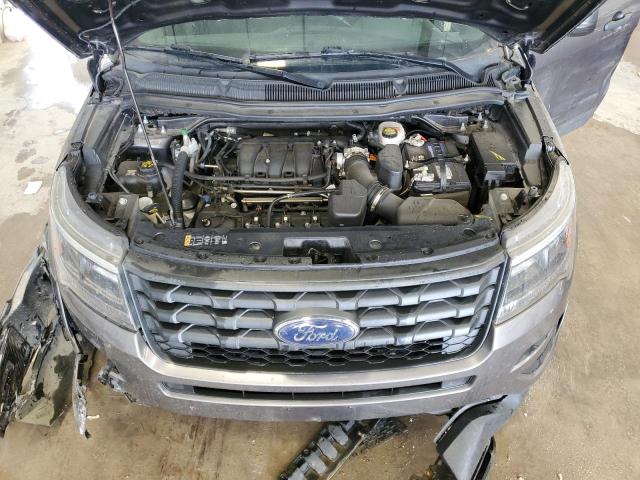 1FM5K8AR6KGA19802 - 2019 FORD EXPLORER POLICE INTERCEPTOR 灰色 照片 12