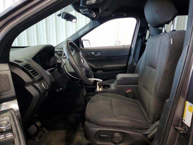 1FM5K8AR6KGA19802 - 2019 FORD EXPLORER POLICE INTERCEPTOR 灰色 照片 7